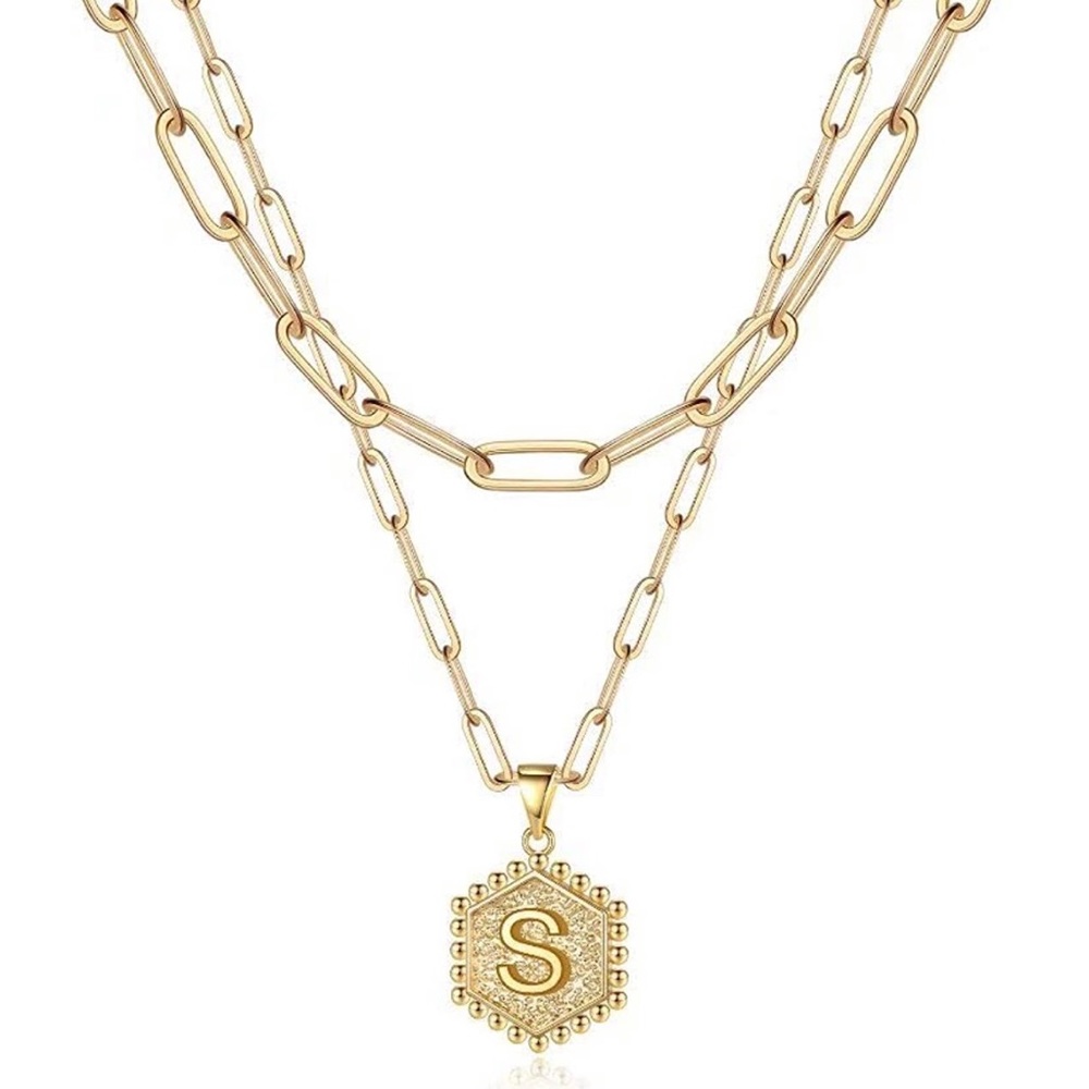 Layered Gold Chain S Necklace